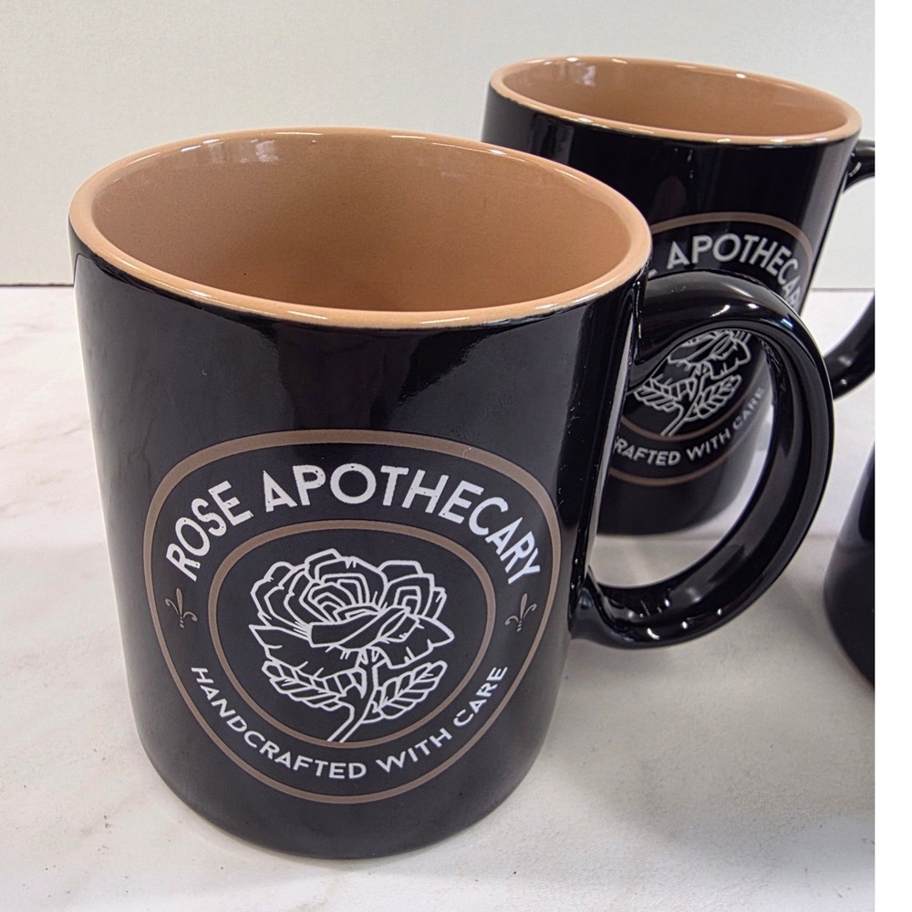 Set of 3 - Rose Apothecary Schitts Creek TV Fandom Gift Mug  Catherine O'Hara